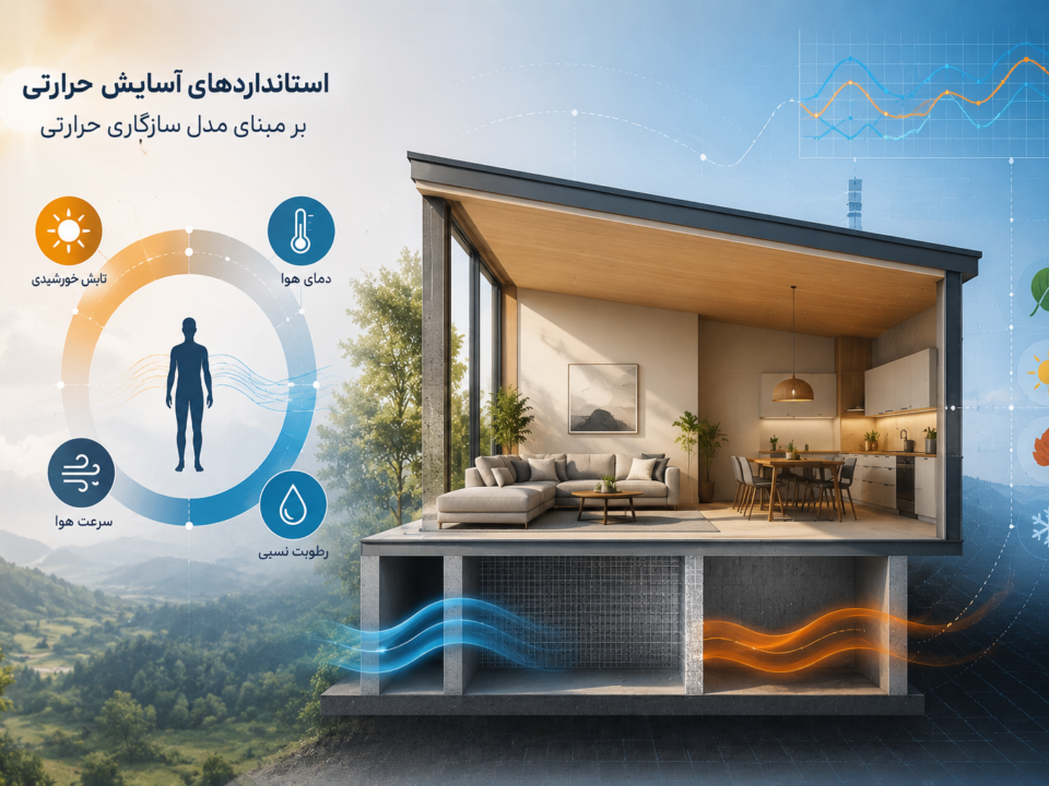 عوامل موثر بر آسایش حرارتی در ساختمان