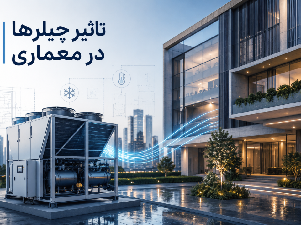 تاثیر چیلر ها در معماری
