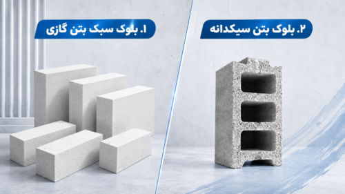 انواع بلوک سبک